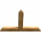 Ekena Millwork Portland Rough Sawn Timber Gable Bracket, Western Red Cedar, 36"W x 24"H x 2"D x 4"F, 16/12 Pitch GBW036X24X0204POR00RWR - alternate 4